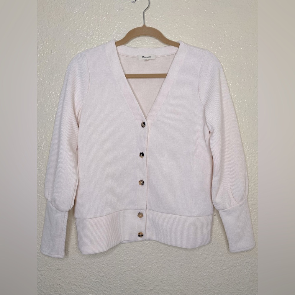 Madewell Ottoman Rib Cardigan